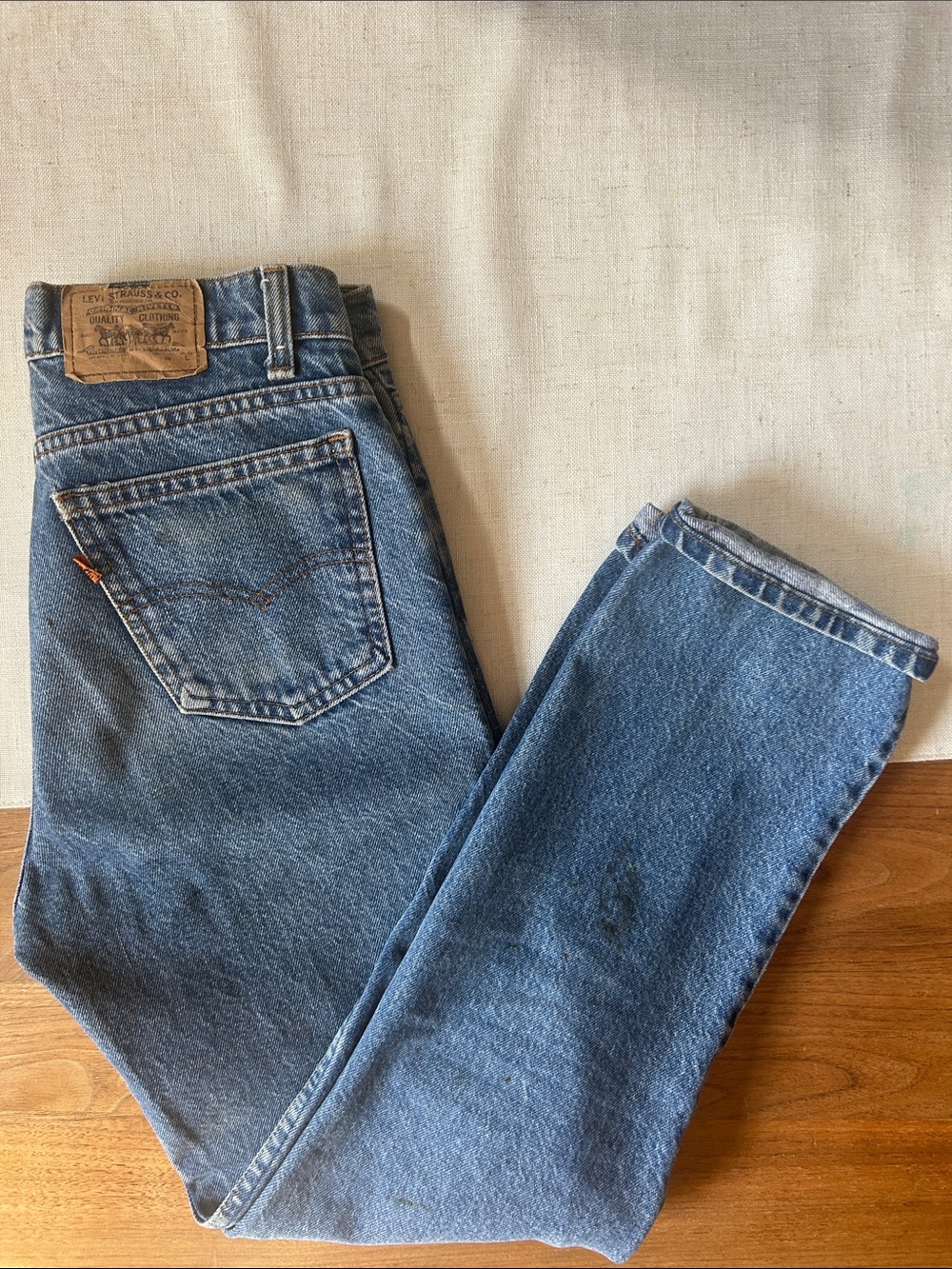 Levi's Medium Blue Straight Jeans